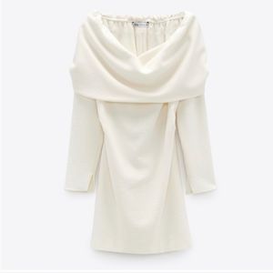 Zara NWT Off the Shoulder Dress